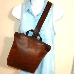 Leather Fossil Crossbody #75082